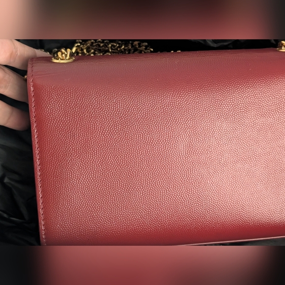 YSL KATE‎ OPYUM RED LEATHER CROSSBODY BAG - Picture 8 of 16